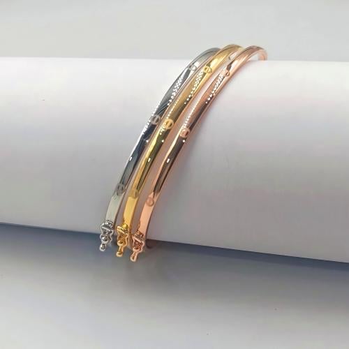 اساور كارتير بثلاثة الوان عيار 18 - 18K 3 Tone Car...