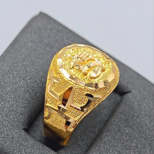 21K Gold Ring - خاتم ذهب عيار 21