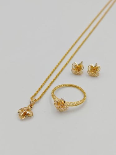 Set 21k Gold - طقم ذهب عيار 21