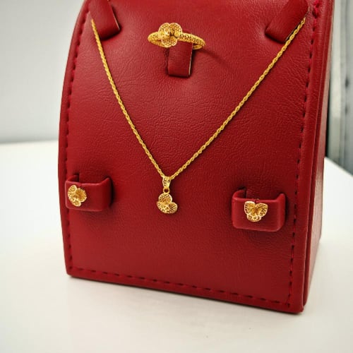 طقم ذهب عيار 21 - 21K Gold Set