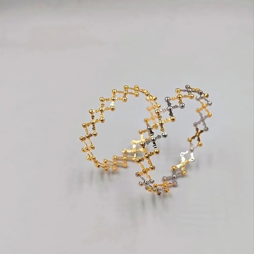 Tow in one Bracelet Ring 18k Gold