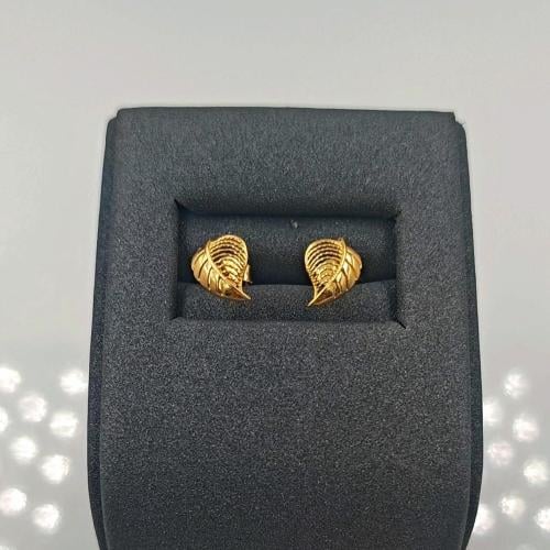 18K Earrings - حلق ذهب عيار 18