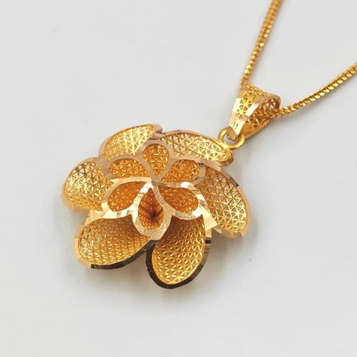 21K Gold Necklace - عقد ذهب عيار 21