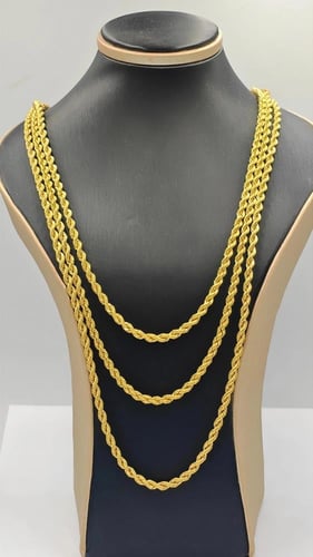 سلسال ذهب عيار 18 - 18K Gold Chain