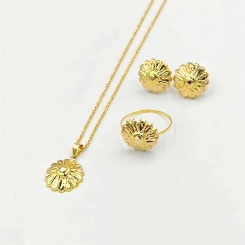 Set 18k Gold - عقد ذهب عيار 18