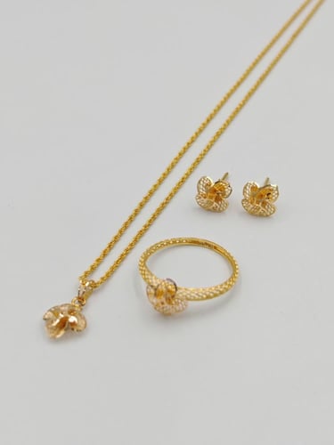Set 21k Gold - طقم ذهب عيار 21