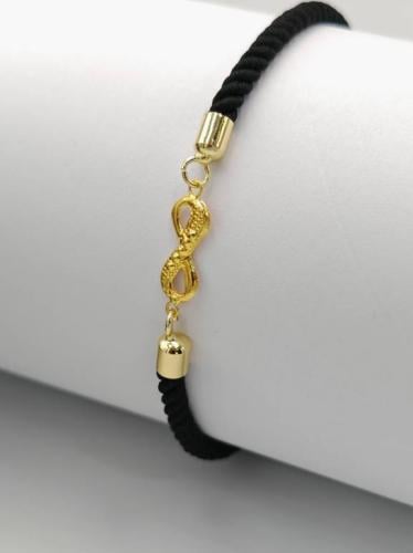 Rope With Gold 18k - إسوارة ذهب عيار 18 خيط
