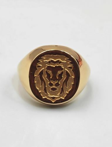خاتم ذهب عيار - 18K Gold Ring