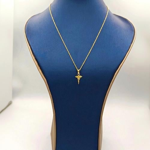 18K Gold Necklace - عقد ذهب عيار 18