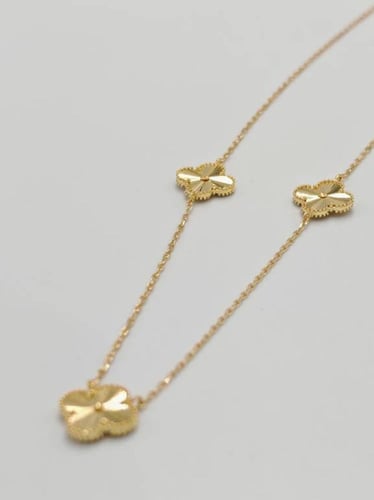 Necklace 18k Gold - عقد عيار 18