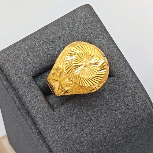 21K Gold Ring - خاتم ذهب عيار 21
