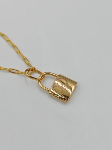 Necklace 21k Gold - عقد ذهب عيار 21