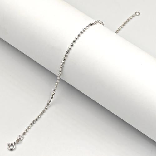 18K white Gold Bracelet - اسوارة ذهب ابيض عيار 18