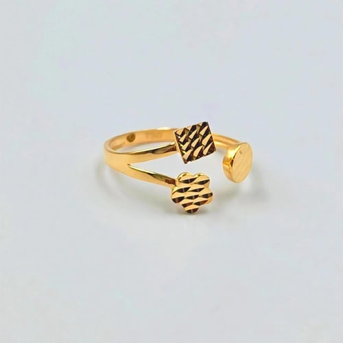 خاتم ذهب عيار 18 - 18K Gold Ring