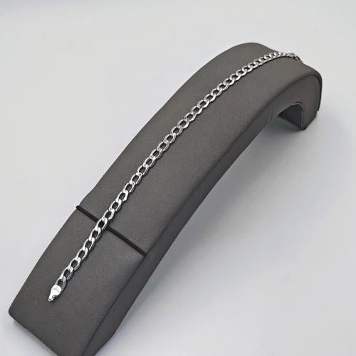 18K white Gold Bracelet - اسوارة ذهب ابيض عيار 18