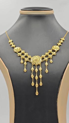 عقد ذهب عيار 21 - Necklace 21k