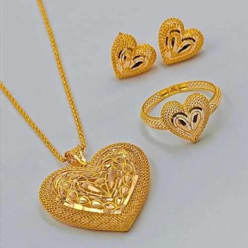 طقم ذهب عيار 21 - 21K Gold set