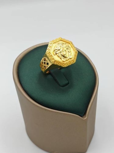 Ring 21K Gold - خاتم رجالي عيار 21