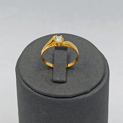 خاتم الماس عيار 18 - 18K Diamond Ring