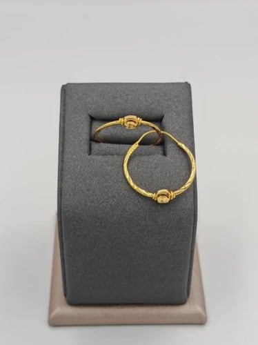 حلق ذهب عيار 22