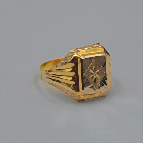 خاتم عيار 18 - 18K Ring