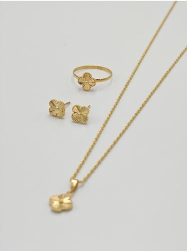 طقم ذهب عيار 21 - 21K Gold Set