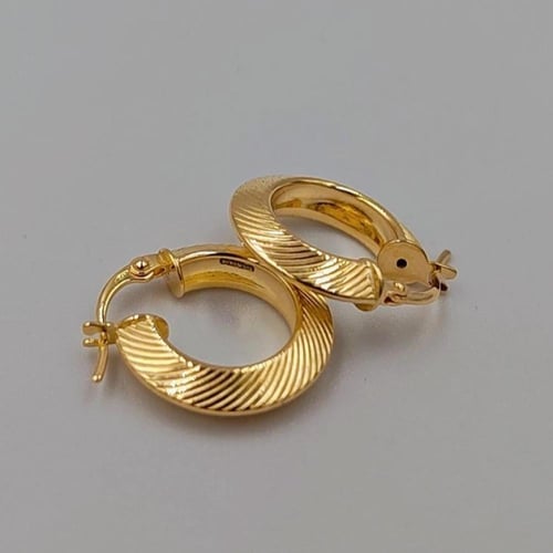 Earring 18K Gold - حلق عيار 18