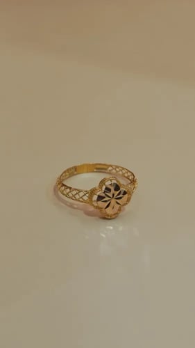 خاتم ذهب عيار - 21K Gold Ring