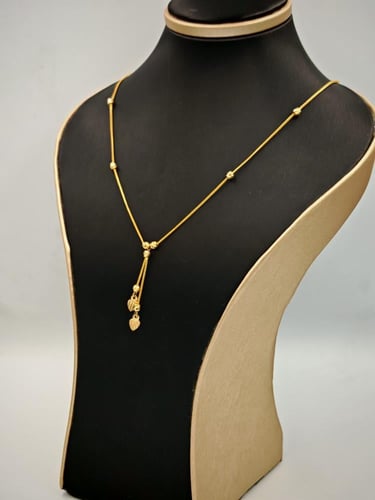 عقد ذهب عيار 22