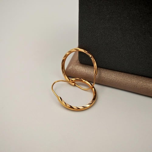 Earring 21K Gold - حلق عيار 21