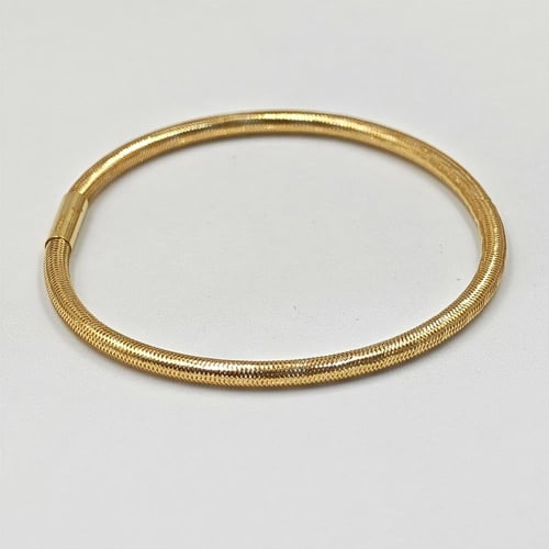 Stretch Bangle 18K Gold