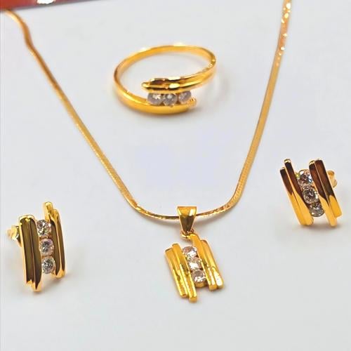طقم الماس عيار 18 - Diamond Set 18k