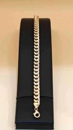 اسوارة ذهب عيار 18 - 18k Gold Bracelet