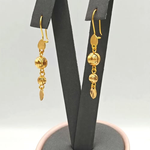 Earring 22k gold - حلق ذهب عيار 22
