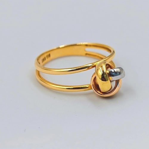 18K Gold Ring - خاتم ذهب عيار 18