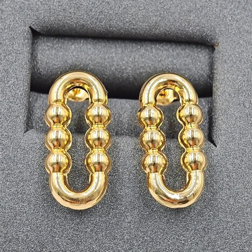 Earring 18K Gold - حلق ذهب عيار 18