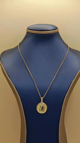 عقد عيار 18 - Necklace gold 18K