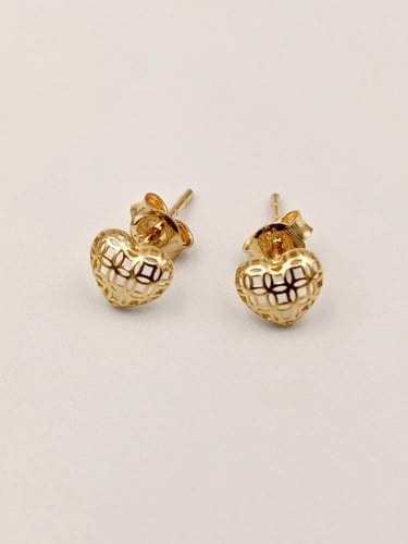 Earring 18K Gold - حلق عيار 18