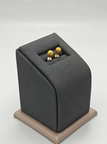 Ball Earring 18K Gold