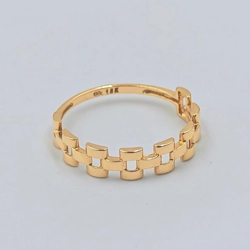 18K Gold Ring - خاتم ذهب عيار 18