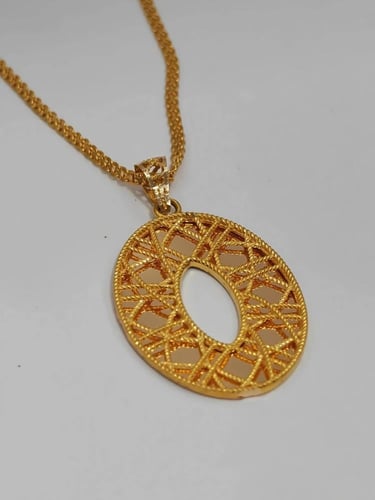 عقد ذهب عيار 21 2222- Necklace 21k