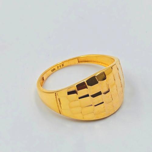 خاتم عيار 21 - 21K Ring