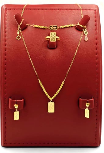 طقم ذهب عيار 21 - 21K Gold set