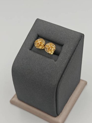 Earring 21k Gold - حلق عيار 21