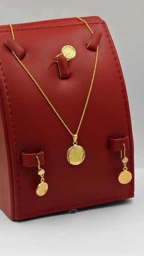 طقم ذهب عيار 21 - 21K Gold set