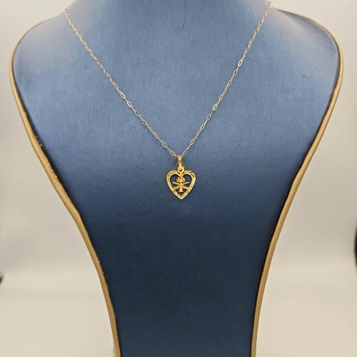 18k Necklace - عقد ذهب عيار 18