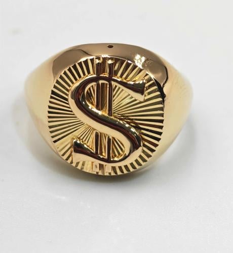 خاتم ذهب عيار - 18K Gold Ring