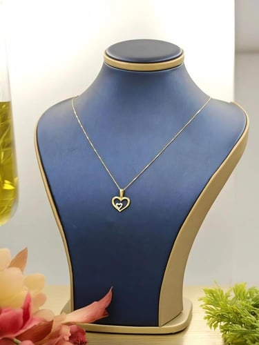 2Hearts Necklace 18k Gold