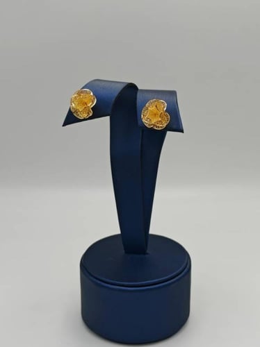 Earring 21k Gold - حلق عيار 21