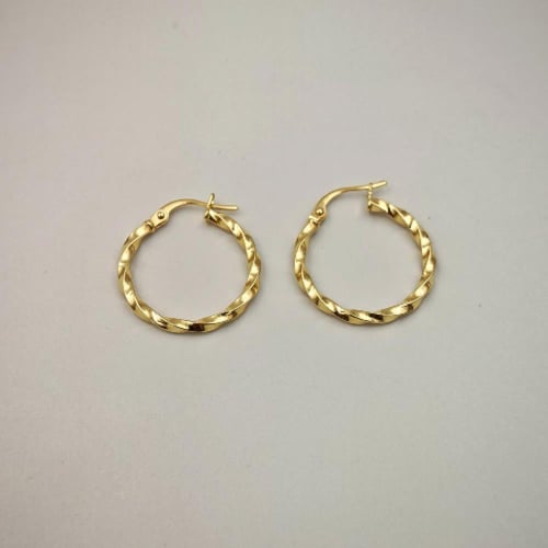 Earring 18K Gold - حلق عيار 18